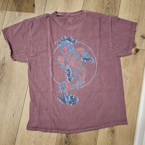 Urban Outfitters Koi Fish Graphic Tee
